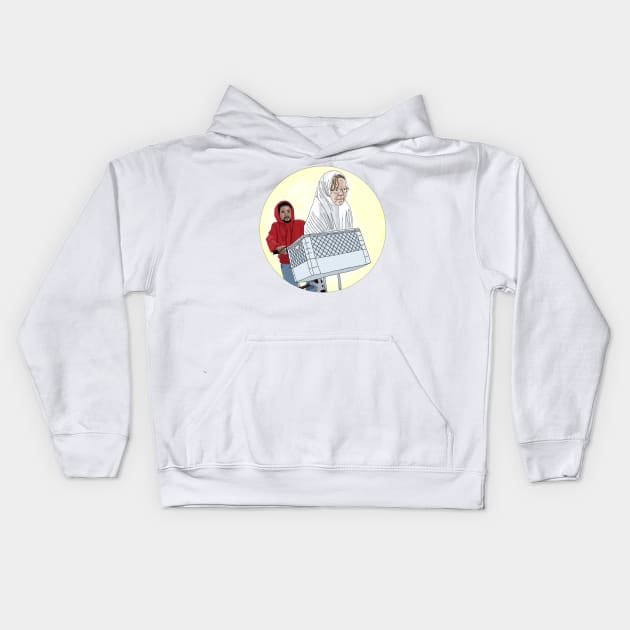 Lisa and Usman - 90 day fiance Kids Hoodie by Ofthemoral